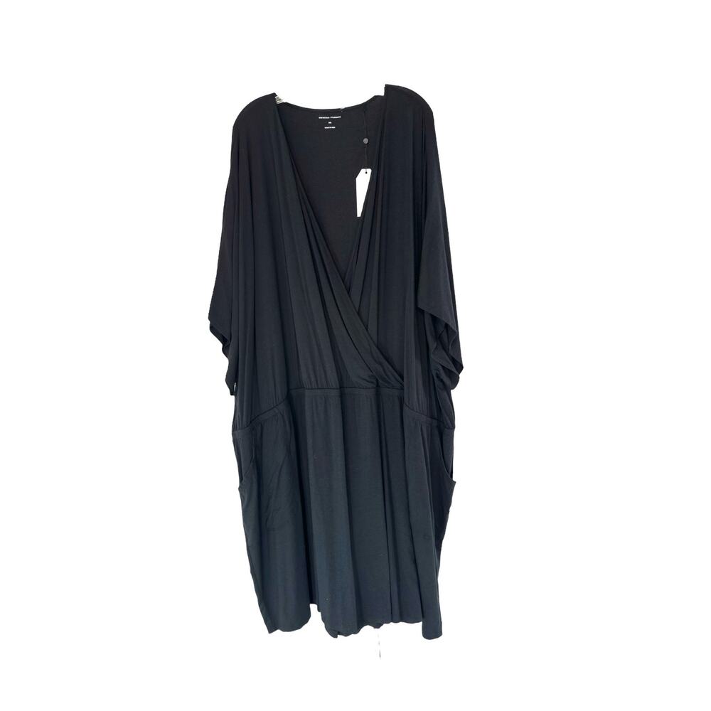 New with Tags Universal Standard Short Sleeve Cross Front Romper Size 4XL
